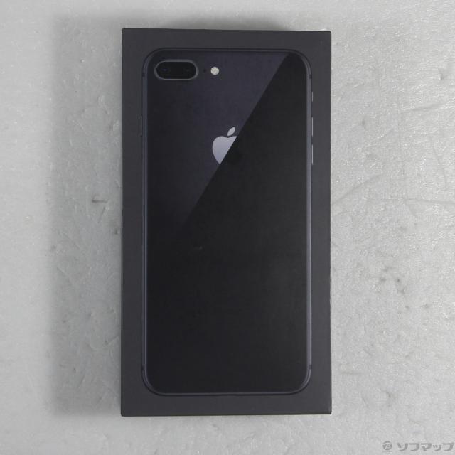中古)Apple iPhone8 Plus 64GB スペースグレイ MQ9K2J/A SIM