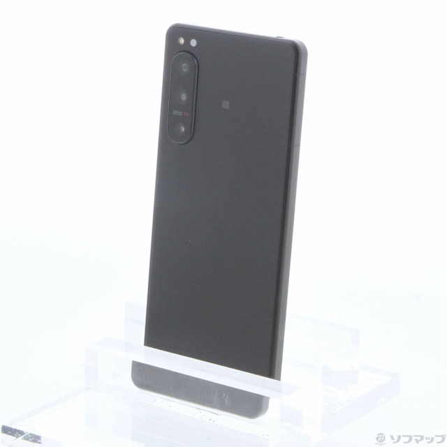 (中古)SONY Xperia 5 IV 128GB ブラック A204SO Softbank SIMフリー(262-ud)