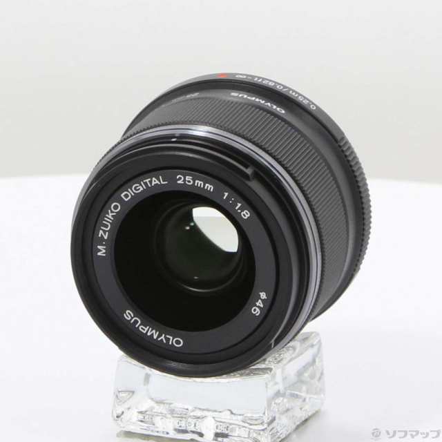 (中古)OLYMPUS M.ZUIKO DIGITAL 25mm F1.8 (ブラック) (μ4/3)(344-ud)