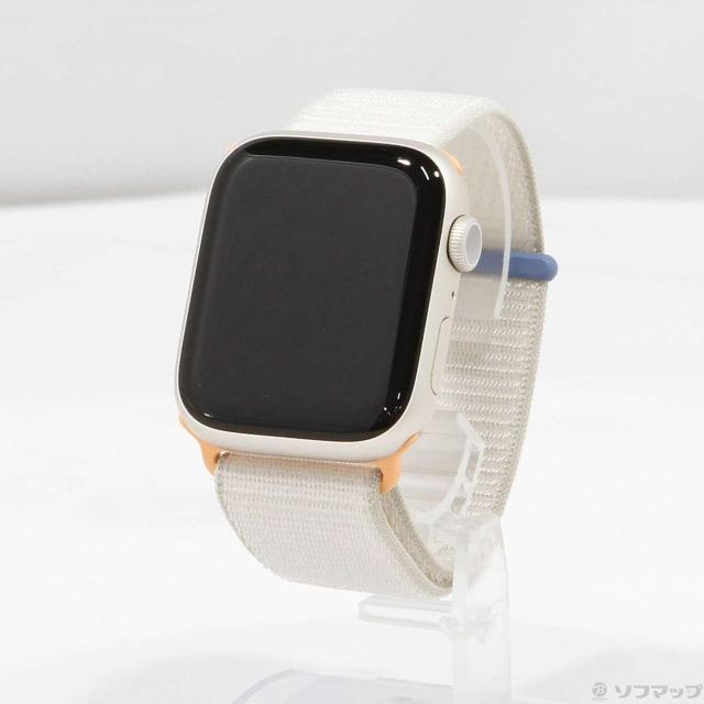 中古)Apple Apple Watch Series 9 GPS 45mm スターライト 中古)Apple Apple Watch Series 9 GPS 45mm スターライト