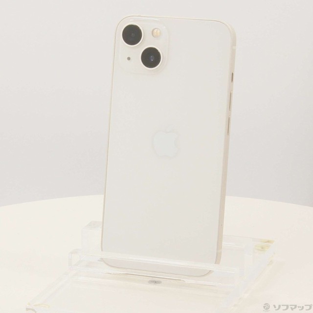 (中古)Apple iPhone13 128GB スターライト MLND3J/A SIMフリー(269-ud)