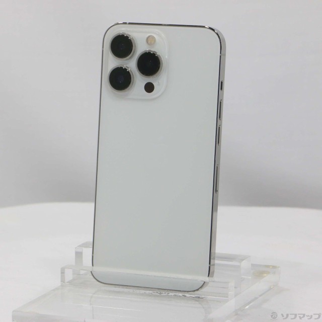 (中古)Apple iPhone13 Pro 128GB シルバー MLUF3J/A SIMフリー(269-ud)