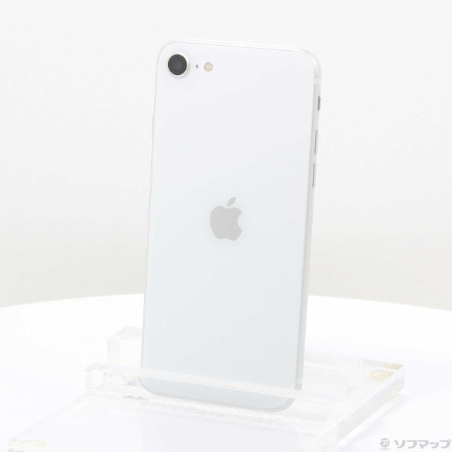 (中古)Apple iPhone SE 第2世代 128GB ホワイト MXD12J/A SIMフリー(262-ud)