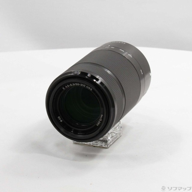 (中古)SONY E 55-210mm F4.5-6.3 OSS SEL55210 ブラック (Eレンズ)(269-ud)