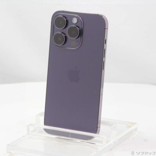 (中古)Apple iPhone14 Pro 256GB ディープパープル MQ1E3J/A SIMフリー(352-ud)の通販は