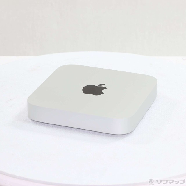 (中古)Apple Mac mini Early 2023 MMFJ3J/A Apple M2 8コアCPU_10コアGPU 8GB SSD256GB シルバー (macOS v14.7)(262-ud)