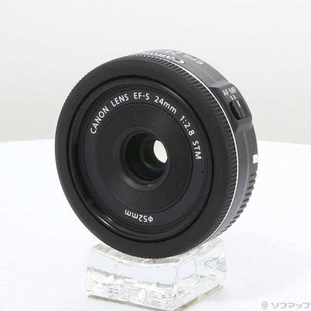 (中古)Canon Canon EF-S 24mm F2.8 STM EF-S2428STM レンズ(198-ud)