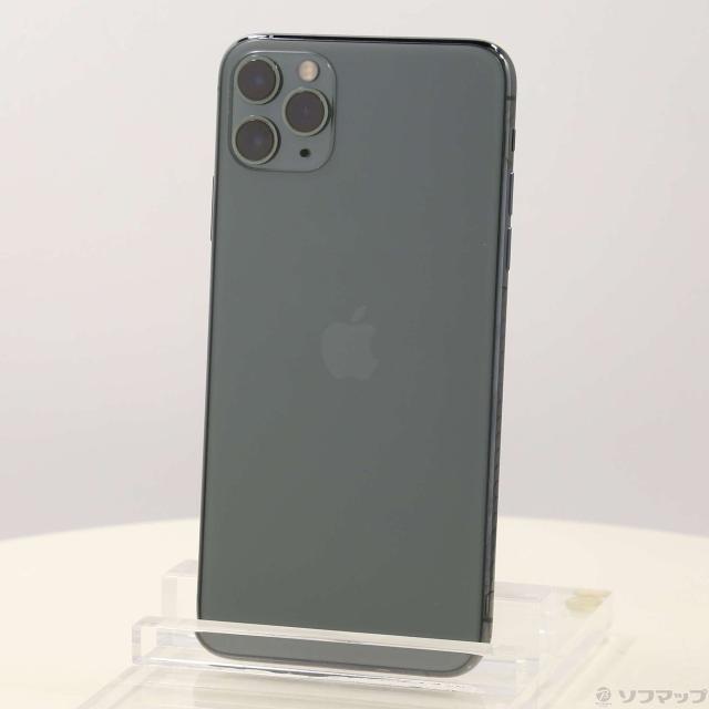 中古)Apple iPhone11 Pro Max 512GB ミッドナイトグリーン 中古)Apple iPhone11 Pro Max 512GB ミッドナイトグリーン