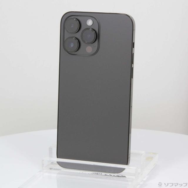 中古)Apple iPhone14 Pro Max 128GB スペースブラック MQ963J/A SIM 