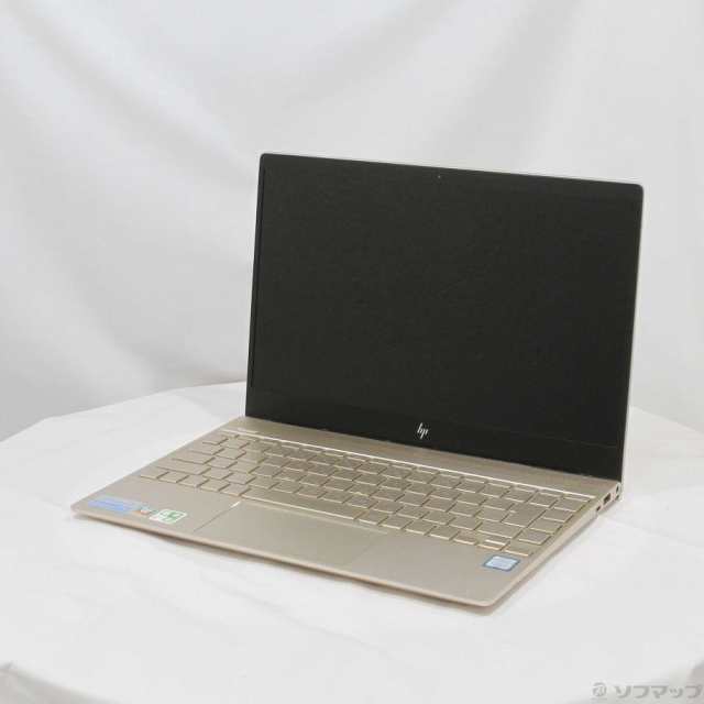 (中古)hp 格安安心パソコン HP ENVY 13-ad005TU-OHB 2DP48PA-AAAH シルクゴールド (Windows 10)(377-ud)