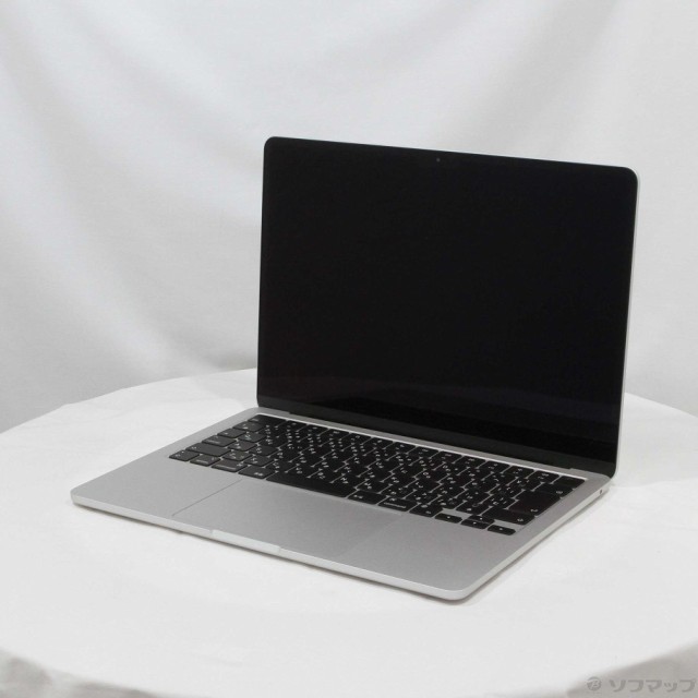 (中古)Apple MacBook Air 13.6-inch Mid 2022 MLXY3J/A Apple M2 8コアCPU_8コアGPU 8GB SSD256GB シルバー (12.6 Monterey)(297-ud)