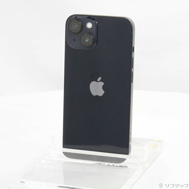 (中古)Apple iPhone14 128GB ミッドナイト MPUD3J/A SIMフリー(295-ud)