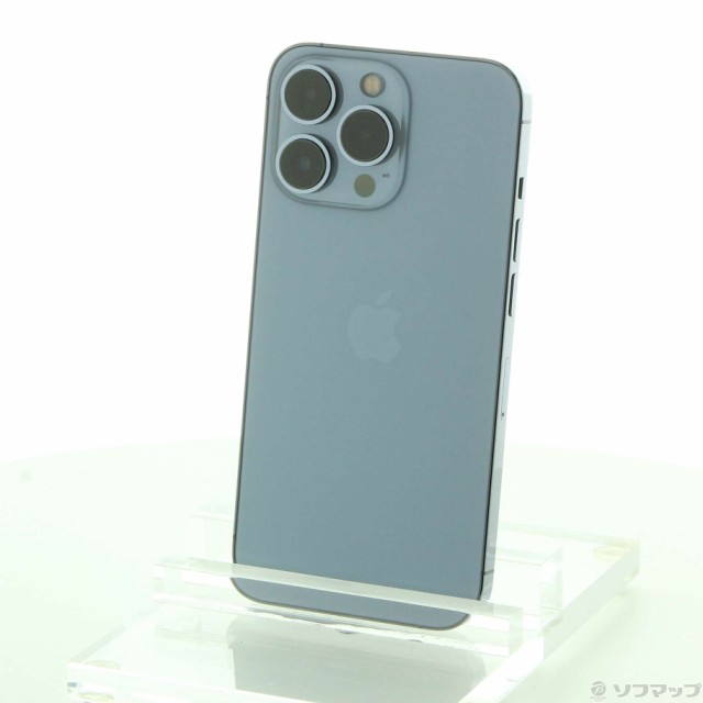 (中古)Apple iPhone13 Pro 128GB シエラブルー MLUK3J/A SIMフリー(349-ud)