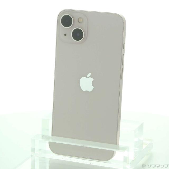 中古)Apple iPhone13 256GB ピンク MLNK3J/A SIMフリー(276-ud) 携帯 