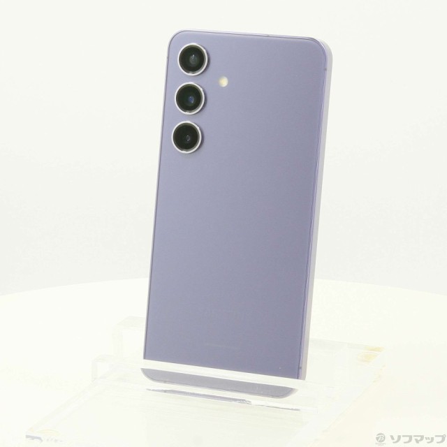 (中古)SAMSUNG Galaxy S24 256GB コバルトバイオレット SM-S921QZVESJP SIMフリー(198-ud)