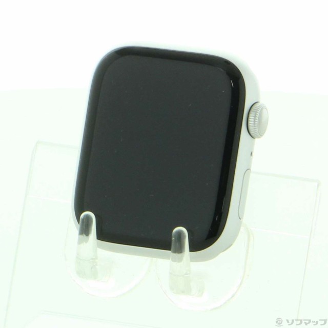 (中古)Apple Apple Watch Series 9 GPS 45mm シルバーアルミニウムケース バンド無し(377-ud)