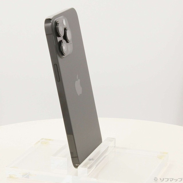 (中古)Apple iPhone14 Pro Max 128GB スペースブラック MQ963J/A SIMフリー(348-ud)