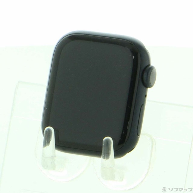 (中古)Apple Apple Watch Series 9 GPS 41mm ミッドナイトアルミニウムケース ミッドナイトスポーツバンド(262-ud)