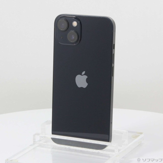 (中古)Apple iPhone13 128GB ミッドナイト MLNC3J/A SIMフリー(297-ud)