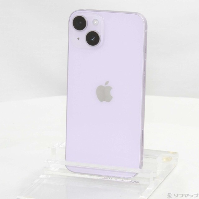 (中古)Apple iPhone14 128GB パープル MPUY3J/A SIMフリー(295-ud)の通販は