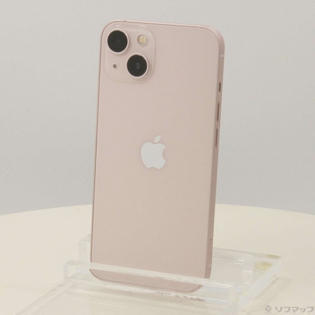 (中古)Apple iPhone13 128GB ピンク MLNE3J/A SIMフリー(349-ud)