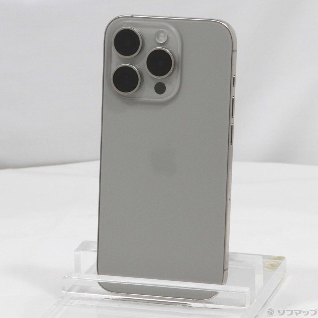 (中古)Apple iPhone15 Pro 256GB ナチュラルチタニウム MTUF3J/A SIMフリー(276-ud)の通販は