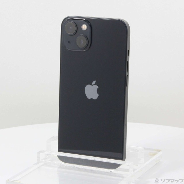 (中古)Apple iPhone13 128GB ミッドナイト MLNC3J/A SIMフリー(258-ud)