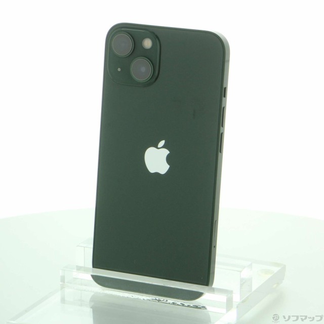 (中古)Apple iPhone13 128GB グリーン NNGG3J/A SIMフリー(344-ud)