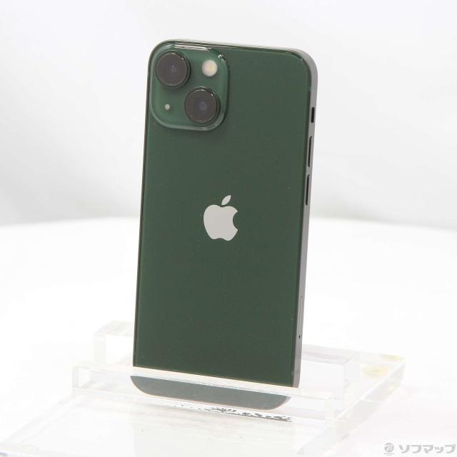 (中古)Apple iPhone13 mini 256GB グリーン MNFD3J/A SIMフリー(258-ud)の通販は