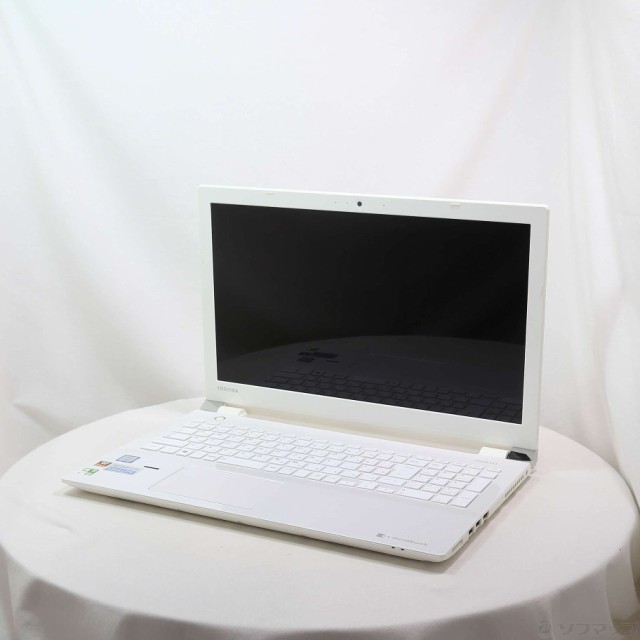 (中古)TOSHIBA 格安安心パソコン dynabook T75/CW PT75CWP-BJA2 リュクスホワイト (Windows 10)(258-ud)