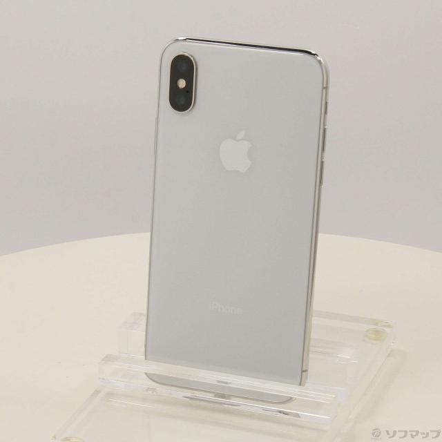 (中古)Apple iPhoneX 256GB シルバー MQC22J/A SoftBank(262-ud)の通販は