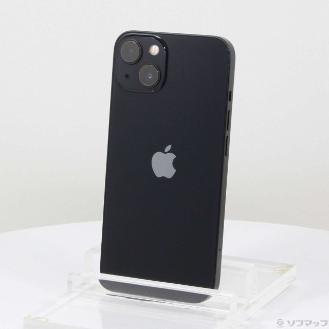 (中古)Apple iPhone13 128GB ミッドナイト MLNC3J/A SIMフリー(297-ud)