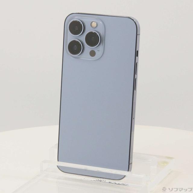(中古)Apple iPhone13 Pro 128GB シエラブルー MLUK3J/A SIMフリー(258-ud)