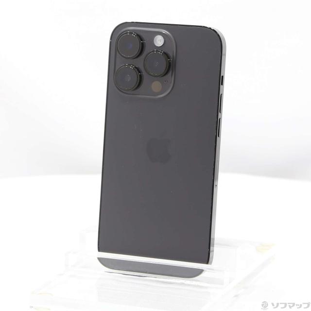中古)Apple iPhone14 Pro 128GB スペースブラック MPXU3J/A SIM