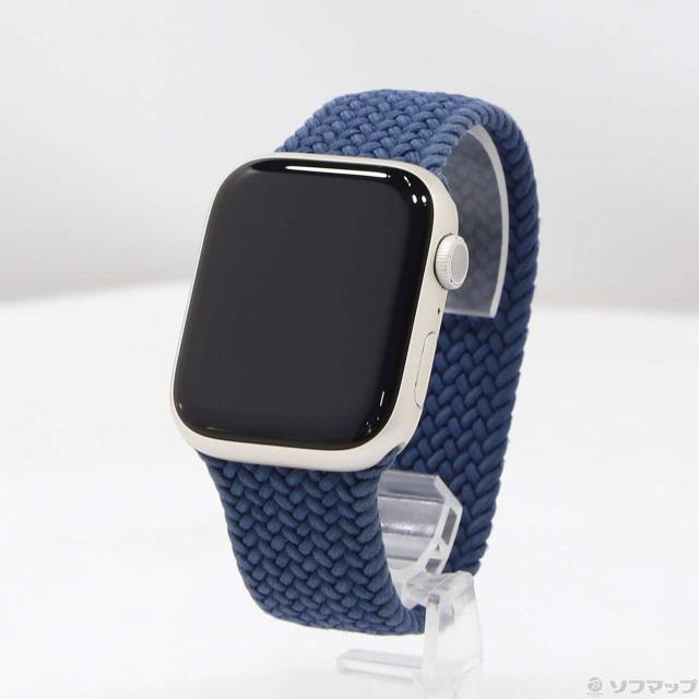 中古)Apple Apple Watch Series 7 GPS 45mm スターライト 中古)Apple Apple Watch Series 7 GPS 45mm スターライト