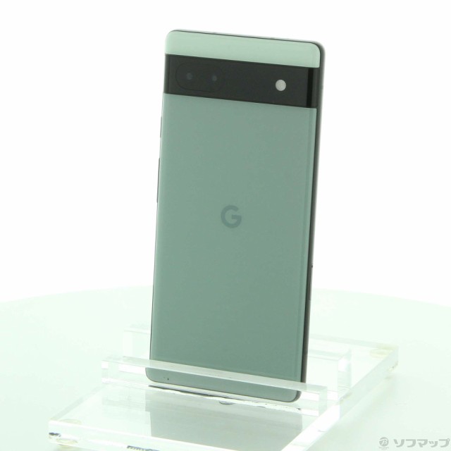 (中古)GOOGLE Google Pixel 6a 128GB セージ GB17L au SIMフリー(262-ud)