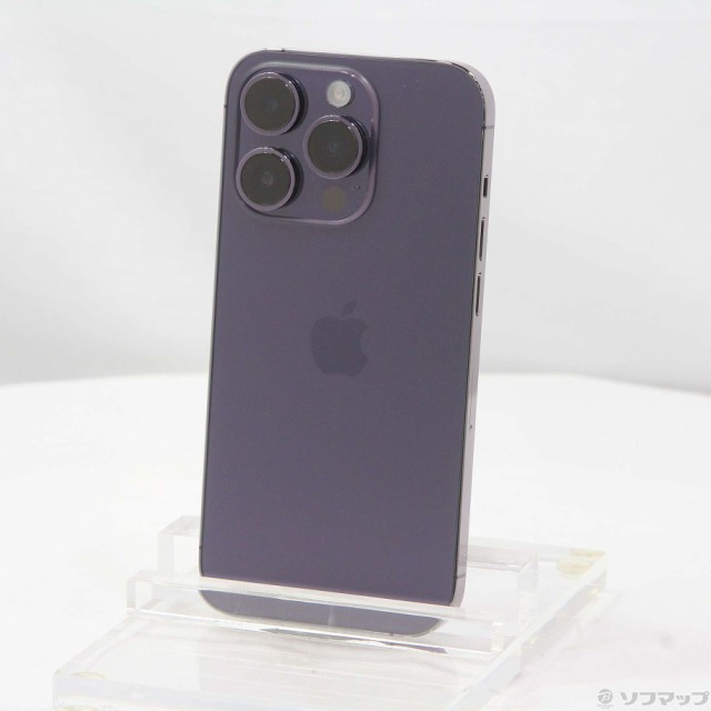 (中古)Apple iPhone14 Pro 128GB ディープパープル MQ0F3J/A SIMフリー(352-ud)の通販は