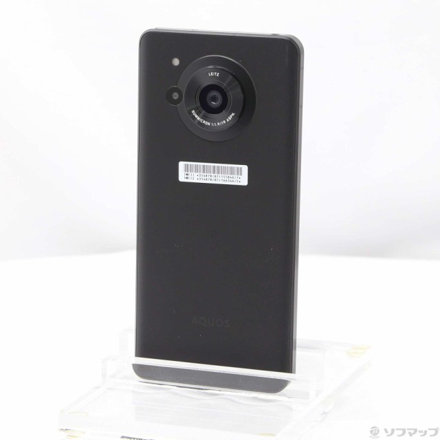 (中古)SHARP AQUOS R7 256GB ブラック A202SH Softbank SIMフリー(258-ud)