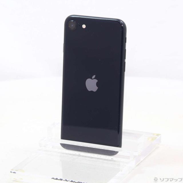 中古)Apple iPhone SE 第3世代 128GB ミッドナイト MMYF3J/A SIMフリー 