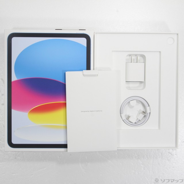 (中古)Apple iPad 第10世代 256GB ブルー MPQ93J/A Wi-Fi(349-ud)