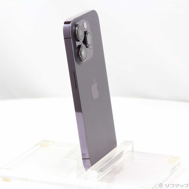 (中古)Apple iPhone14 Pro 256GB ディープパープル MQ1E3J/A SIMフリー(349-ud)の通販は