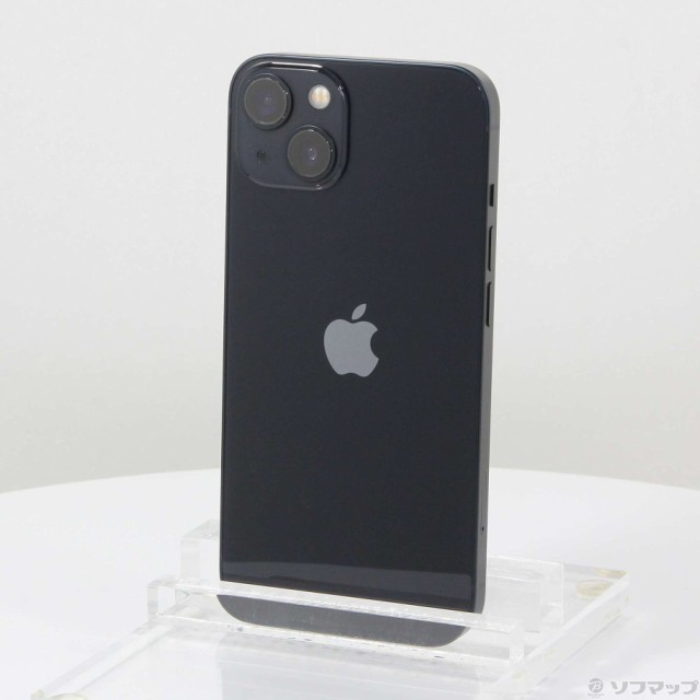 (中古)Apple iPhone13 128GB ミッドナイト MLNC3J/A SIMフリー(297-ud)