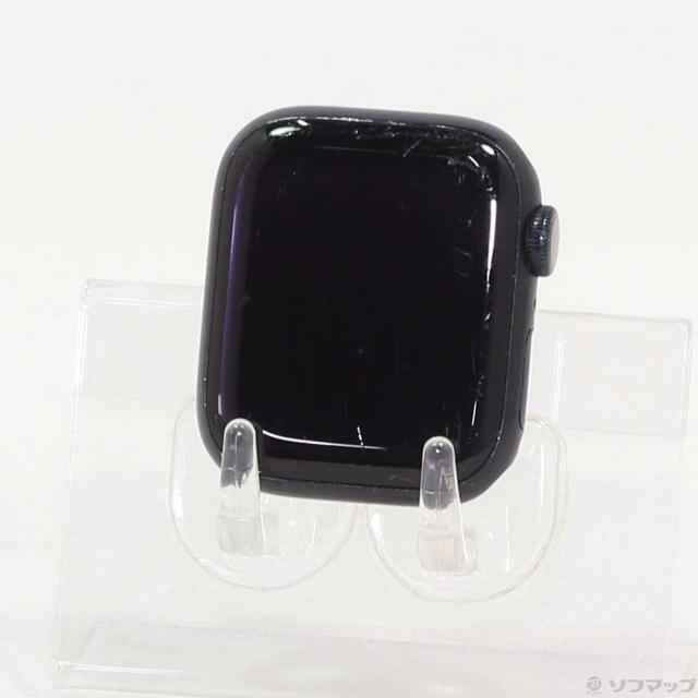 (中古)Apple Apple Watch Series 7 Nike GPS 41mm ミッドナイトアルミニウムケース バンド無し(276-ud)