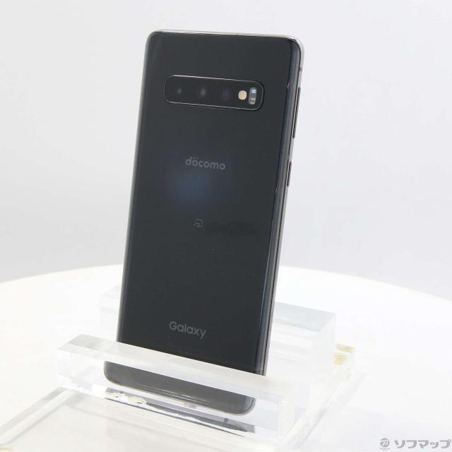 (中古)SAMSUNG GALAXY S10 128GB プリズムブラック SC-03L docomoロック解除SIMフリー(305-ud)の通販は 20,175円