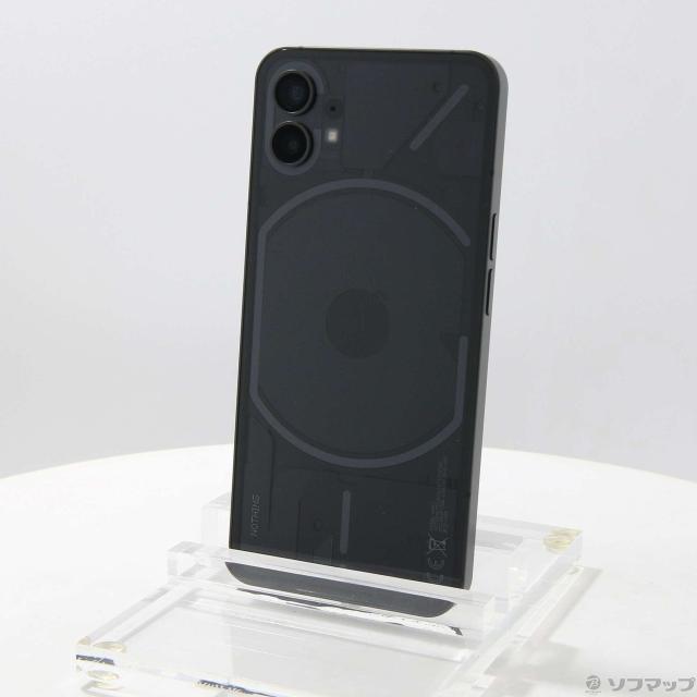 中古)Nothing Phone(1) 128GB ブラック A10400011 SIMフリー(269-ud)