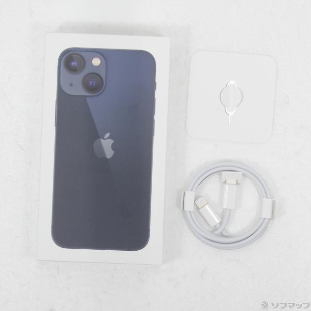 中古)Apple iPhone13 mini 256GB ミッドナイト MLJJ3J/A SIM
