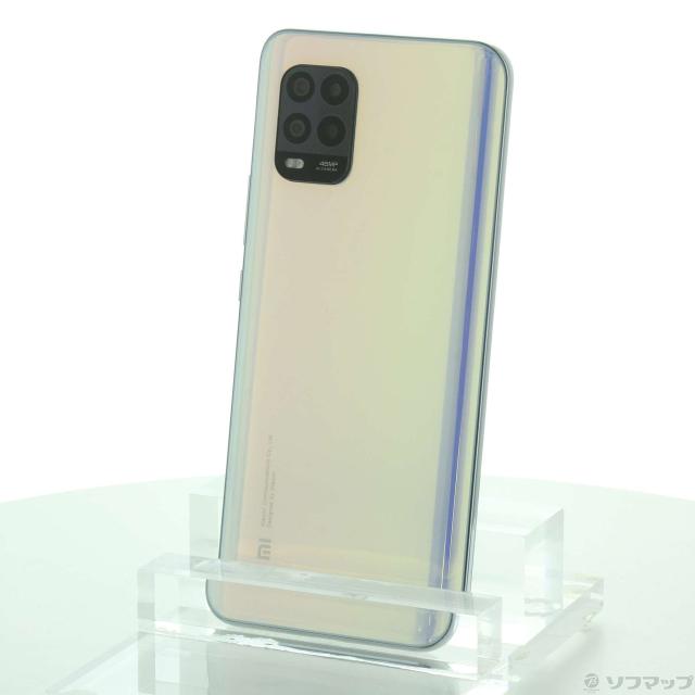 中古)Xiaomi Mi 10 Lite 5G 128GB ドリームホワイト XIG01SWA auロック  
