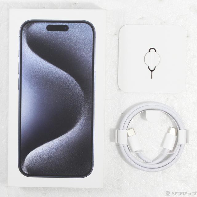 iPhone15 Pro ブルーチタニウム 128 GB SIMフリー（iPhone 15