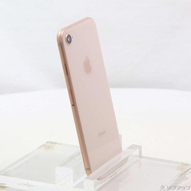 (中古)Apple iPhone8 64GB ゴールド MQ7A2J/A SIMフリー(377-ud)の通販は