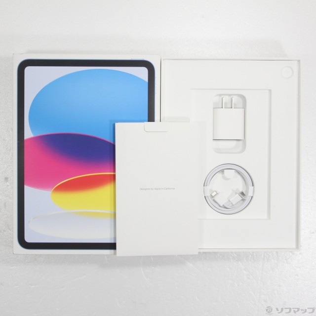 (中古)Apple iPad 第10世代 256GB ブルー MPQ93J/A Wi-Fi(198-ud)